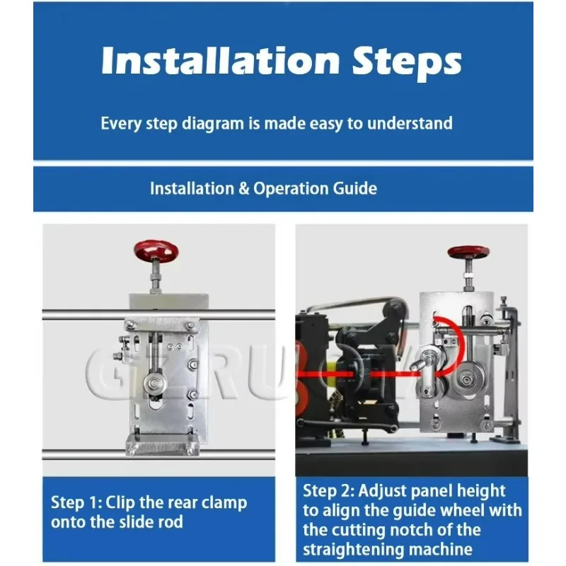 Multifunctional Spiral Reinforcement Circular Arc Bending Machine Pile Core Pile Hoop Straightening and Processing Equipment