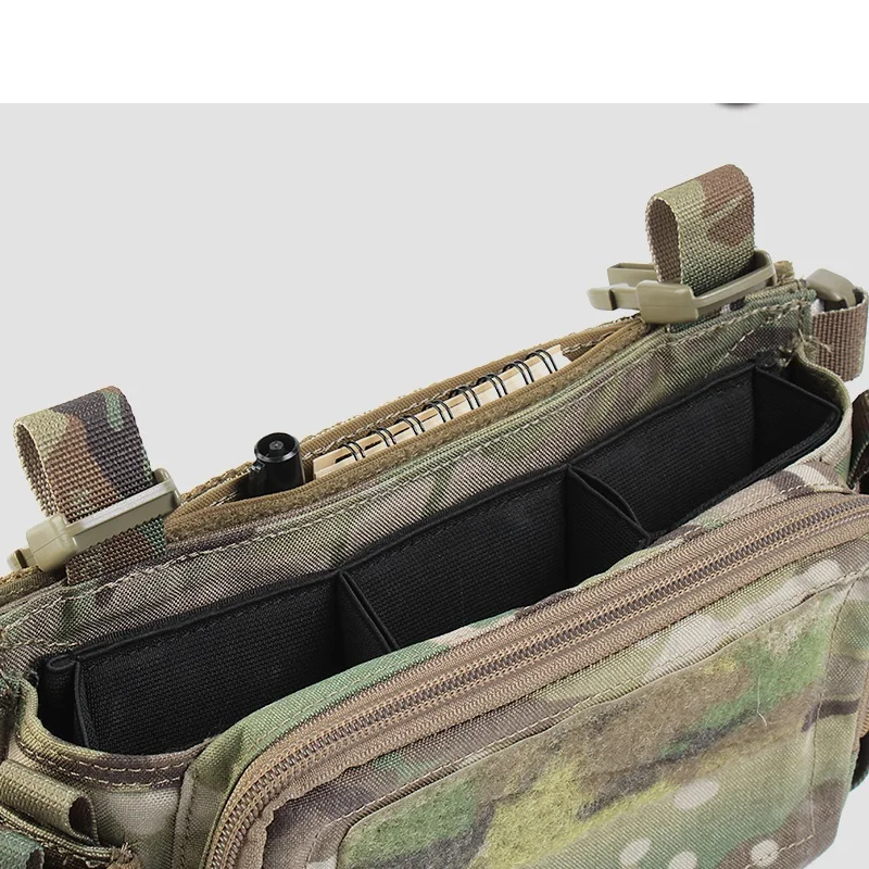 

D3CRM Tactical Vest Chest Hanger Commander Chest Map Interlayer Mag Bag MK4 Hidden Chest Pouch UA13