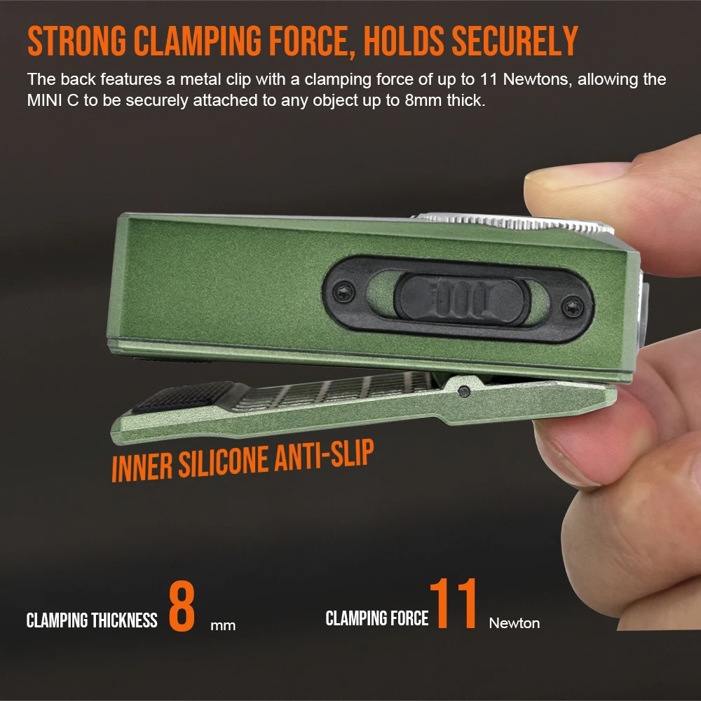Trustfire MINIC 800 lumenów la – Edc Carry Clip recenzja i cena