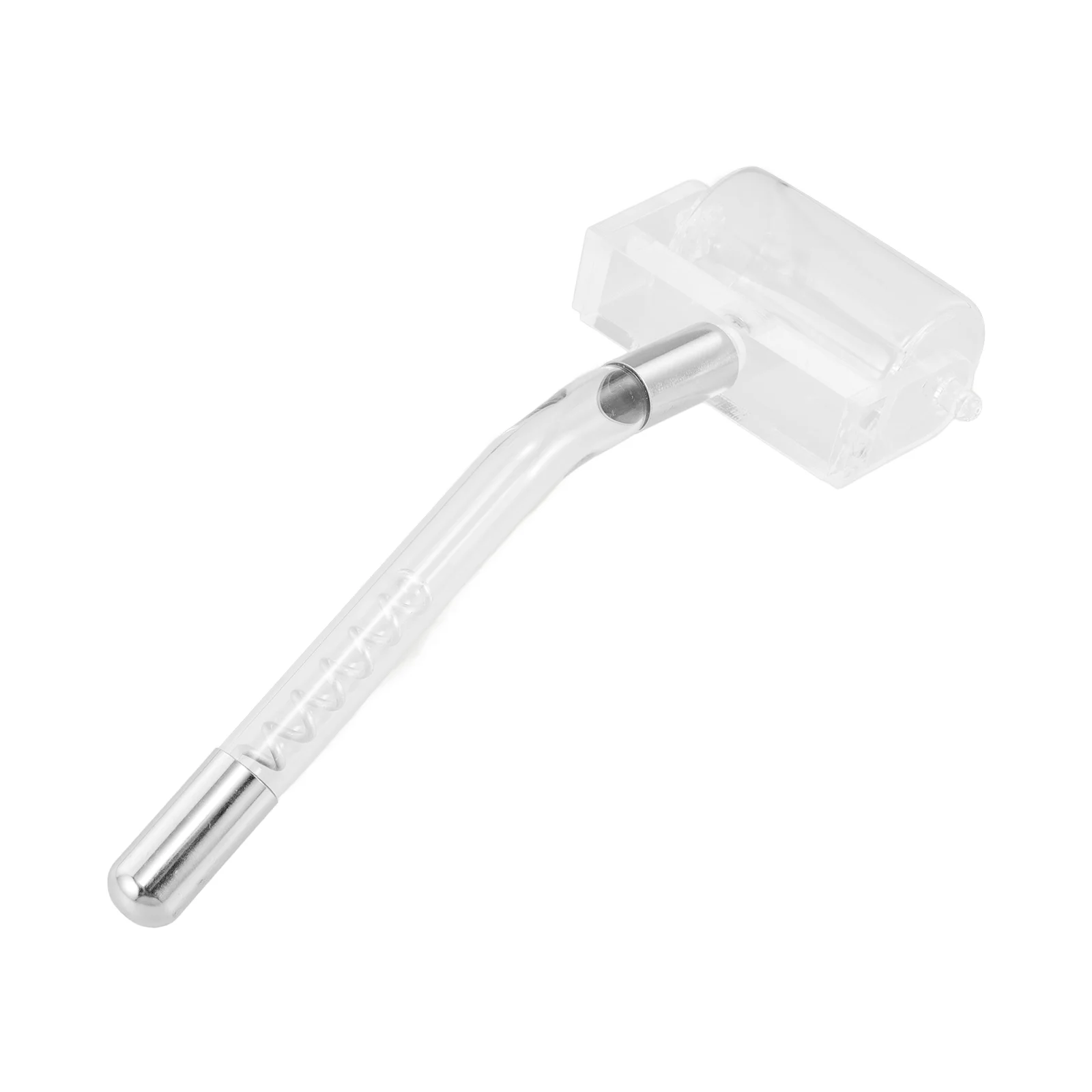 Red High Frequency Beauty Device Components Glass Tube Electrode Treatment Attachment For Machine Multi Functional