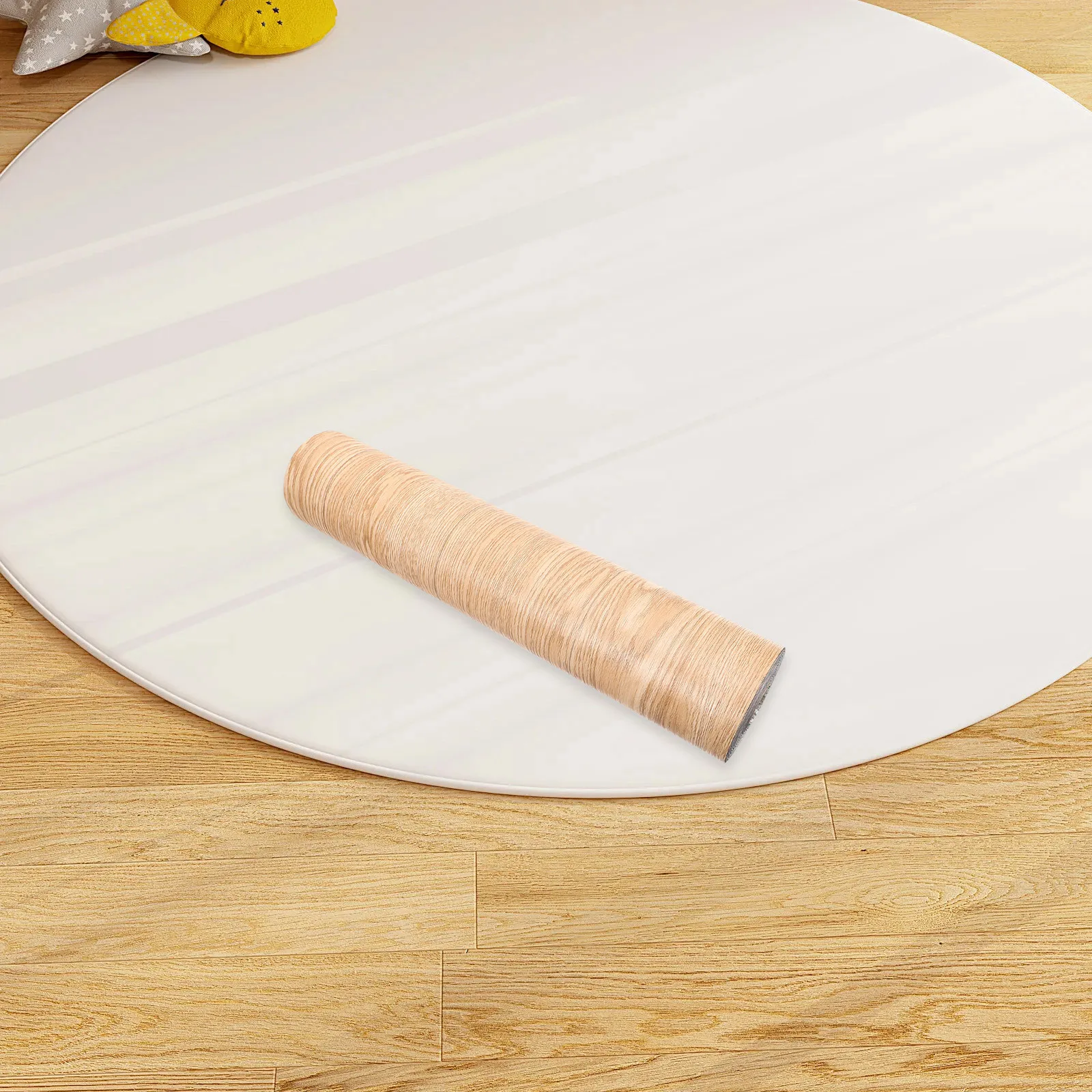 두꺼운 내구성 있는 자체 접착 바닥재 내마모성 표면 쉬운 DIY 설치 매끄럽고 청소 가능한 방수 보호