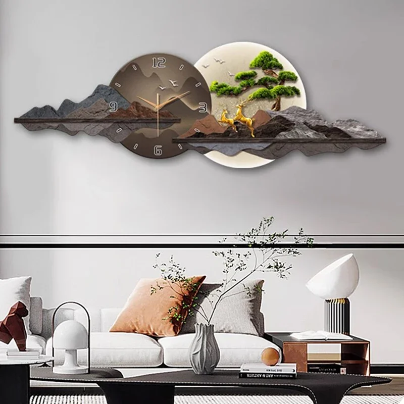 

Luxury Digital Wall Clocks Living Room Nordic Art Mural Modern Led Wall Watch Creative Silent Horloge Murale Home Decoration