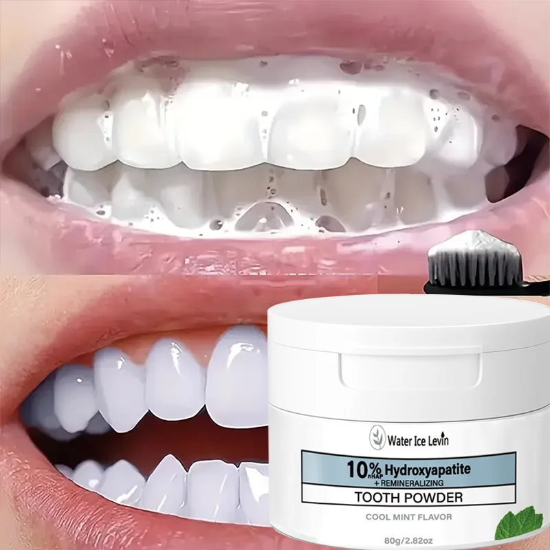 Mint Dental Powder Yellow Stain Remove Teeth Care Fresh Breath Household Portable Daily Oral‑Clean