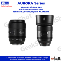 SIRUI AURORA Series 35mm F1.4/85mm F1.4 Full-frame Autofocus Lens for Sony E ZV-E1 for Fuji X/Nikon Z/L mount Mirrorless Camera