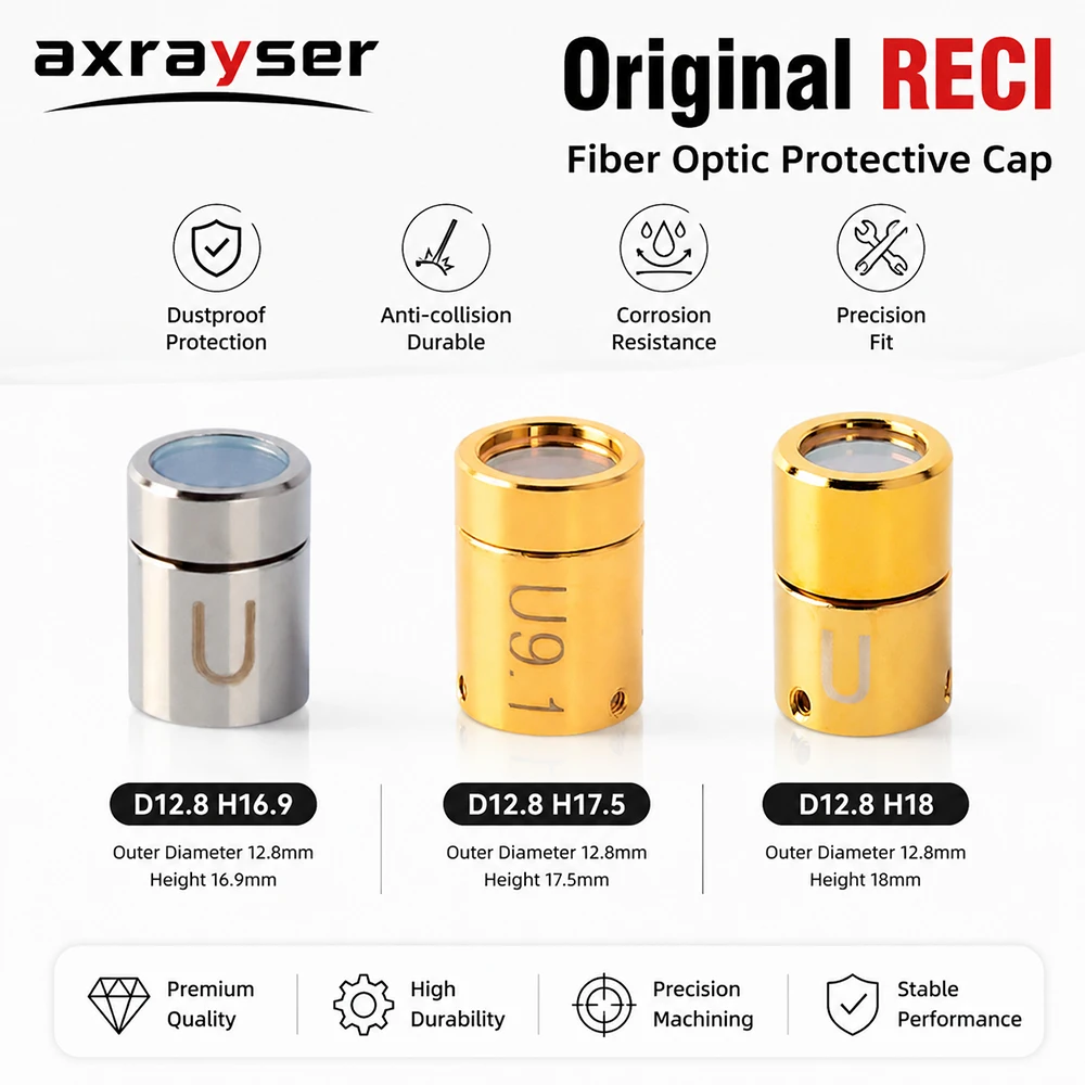 RECI Original Output Protective Connector Lens Fiber Laser Source Output Protective Connector Lens Group For Laser Source