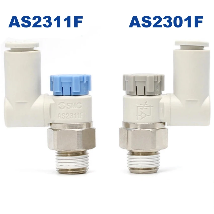 AS1301F Universal NEW Original AS1311F AS2301F AS2311F Speed Controller with One-Touch Fitting AS1301F-M5-04A AS2311F-01-06SA