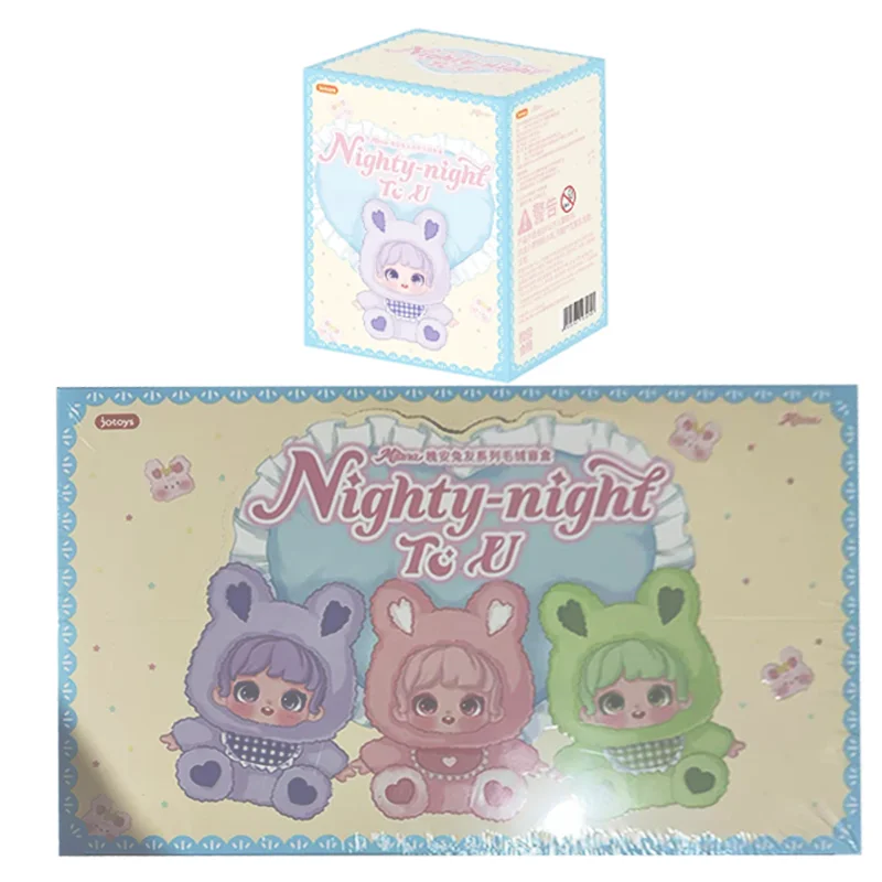 

Official Genuine Miana Nighty Night To U Series Mystery Box Cartoon Vinyl Face Doll Blind Box Action Figure Desktop Toys Gifts