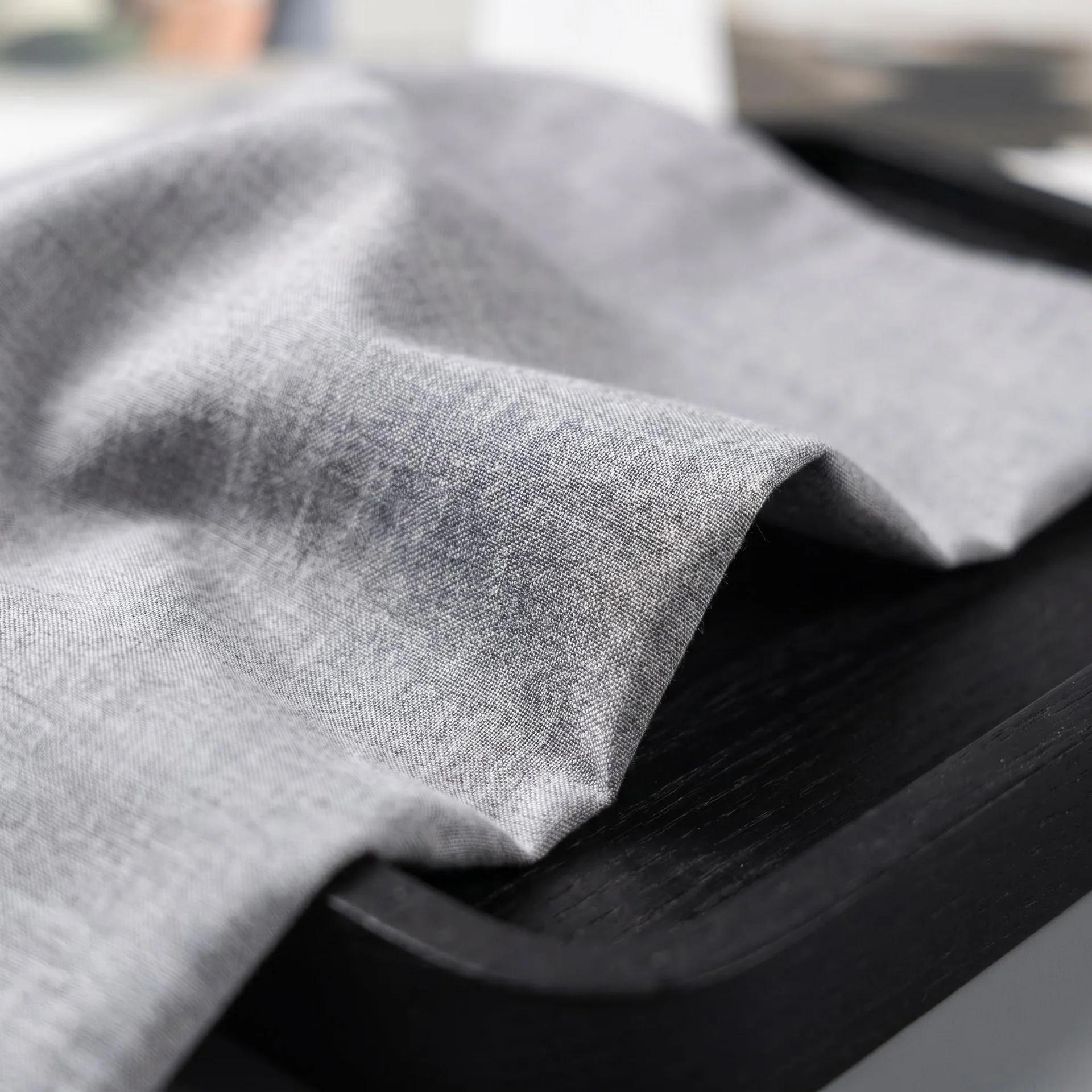 Combed Cotton Solid Pocket Squares Handkerchief Set
