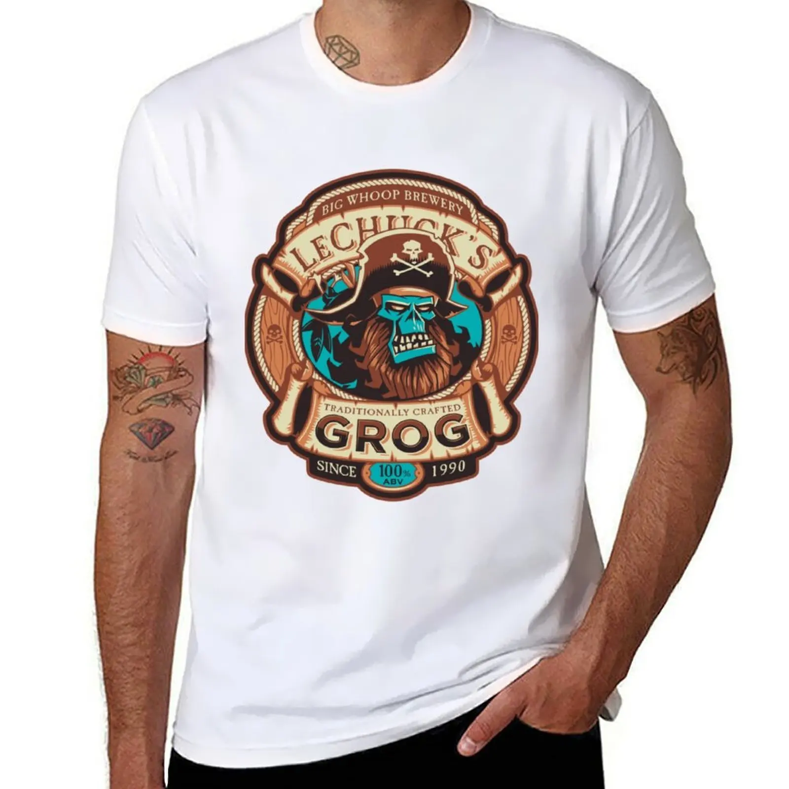 

LeChuck's Grog - Craft Beer - Monkey Island - Vintage Video Game Gif| Perfect Gift T-Shirt anime t shirts for man T-Shirt
