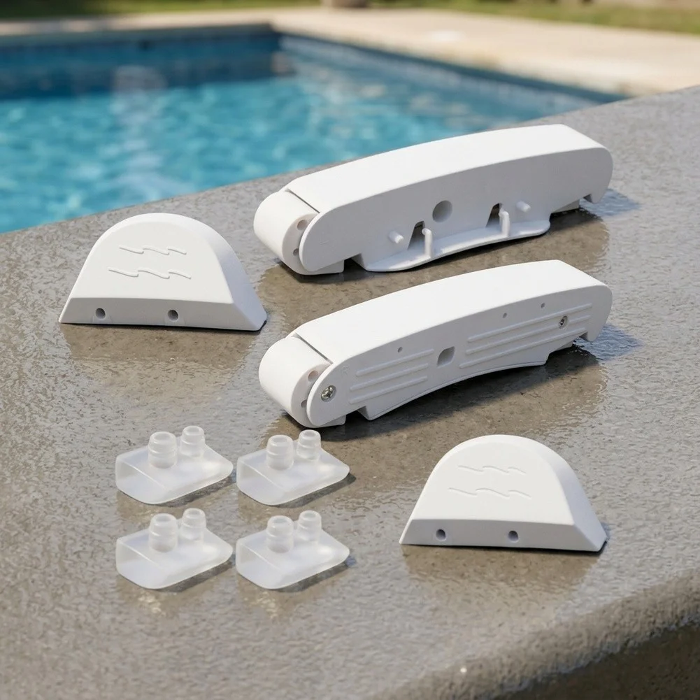 AXV417WHP For Hayward Pool Cleaner Maintenance Kit 8-Piece Set Includes AXV604WHP AXV414P Foot Pads Plastic Easy Install