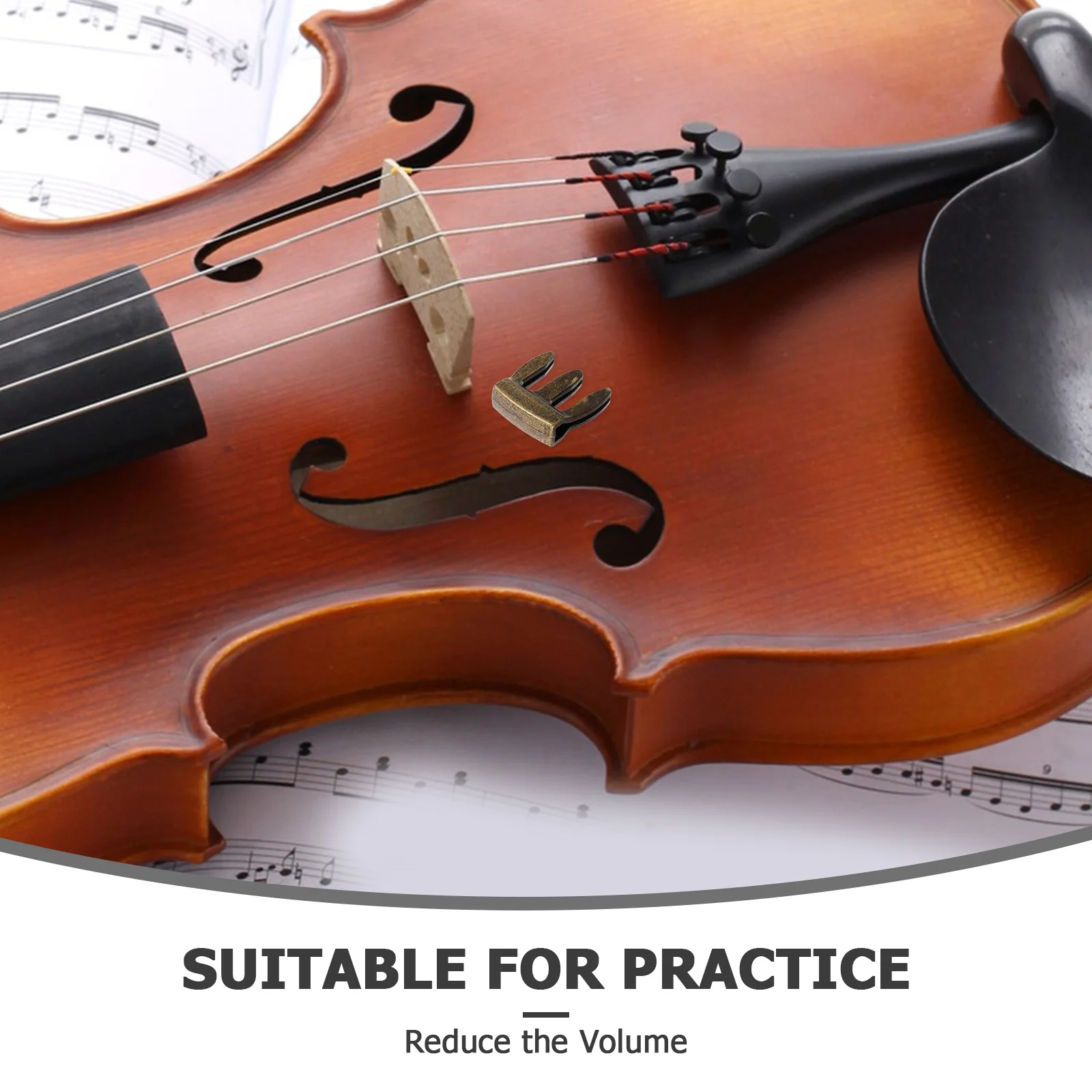 Violino metal mudo prática peças redução de volume ajuste seguro desempenho duradouro jogo silencioso violoncelo saxofone mute