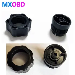 5Pcs Car Mobile Phone Gravity Bracket Accessories Plastic Hex Nuts for 17MM Ball Head Car Air Outlet Fixing Clip Hexagonal Nut