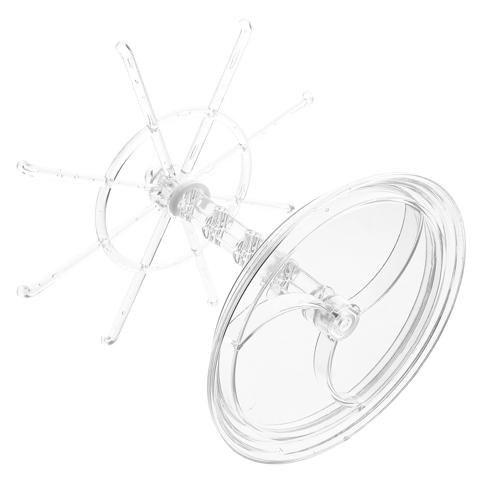 

Jewelry Storage Rack Hanging Headband Organizer Necklace Transparent Plastic Display Hanger