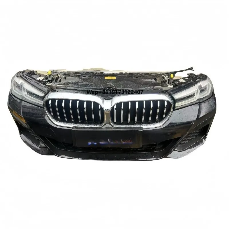 

For 5 Series G30 G38 Front Bumper Nose Kit Assembly New Condition Bodykit with Grille Front and Rear Bumper Upgrade
