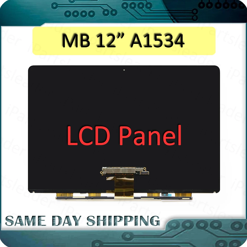 Laptop A1534 LCD Screen Display for MacBook 12 inch Retina Full Assembly LCD Display Screen Monitor Panel 2015 2016 2017 Year