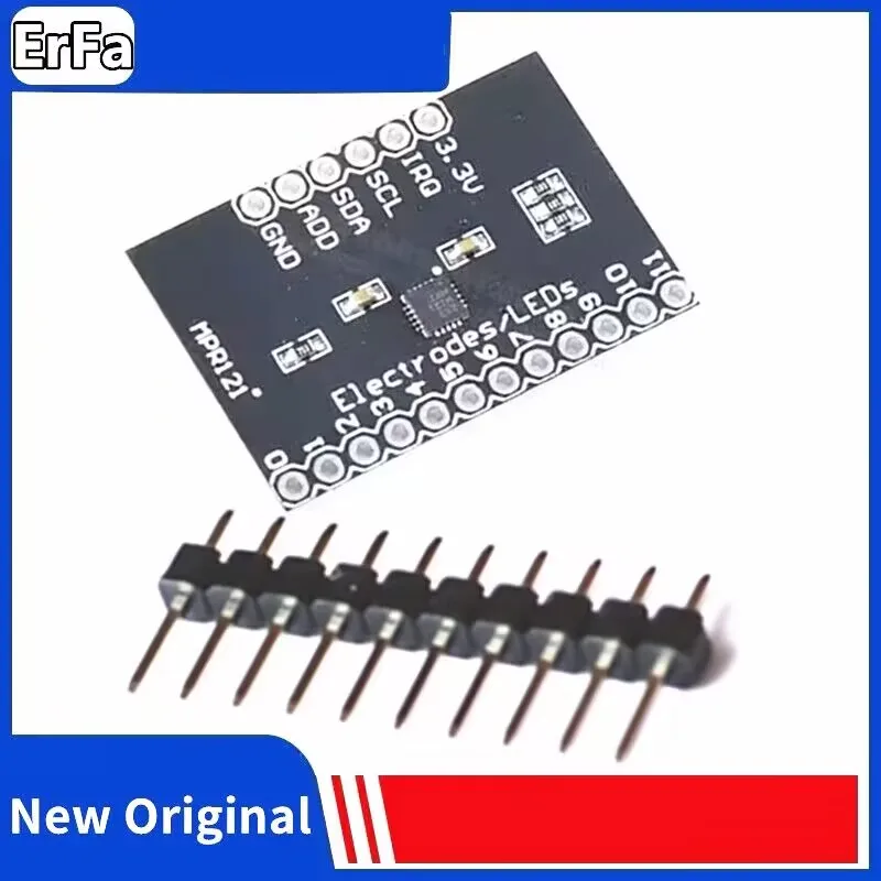 1pcs MPR121 Breakout V12 Board Capacitive Touch Sensor Controller Module I2C Interface keyboard Development Board for arduino