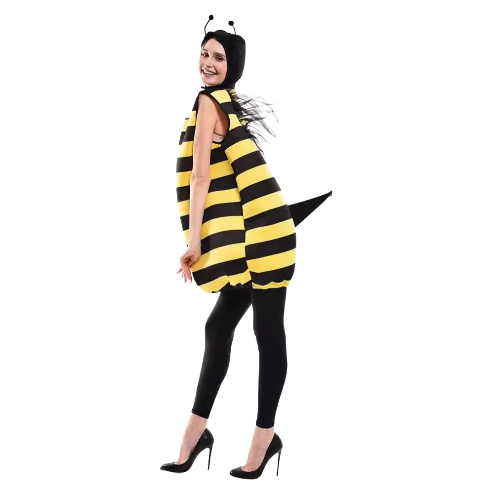 مضحك الكبار طفل النحل ازياء عيد الفصح كرنفال لطيف الحيوان دور اللعب مجموعات هالوين الحشرات تأثيري ملابس مجموعة ملابس الحفلات #4