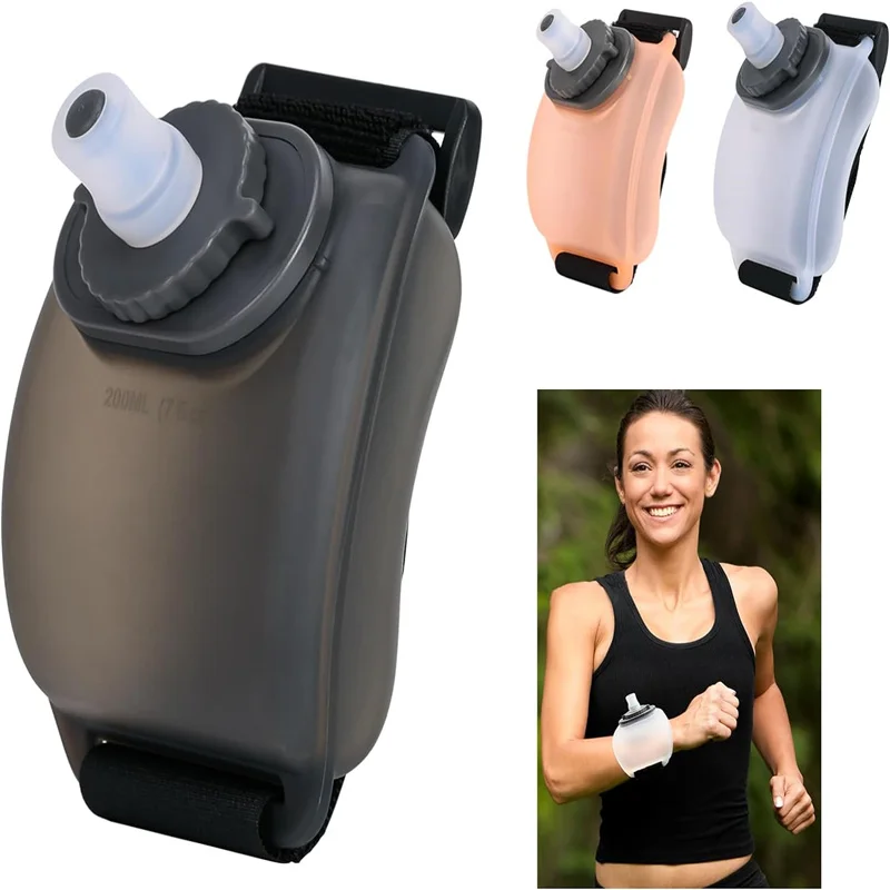 

Outdoor Portable Running Wrist Water Bottle Adjustable Small Sports Wrist Water Bottle Cup For Outdoor Fitness Cycling Marathon