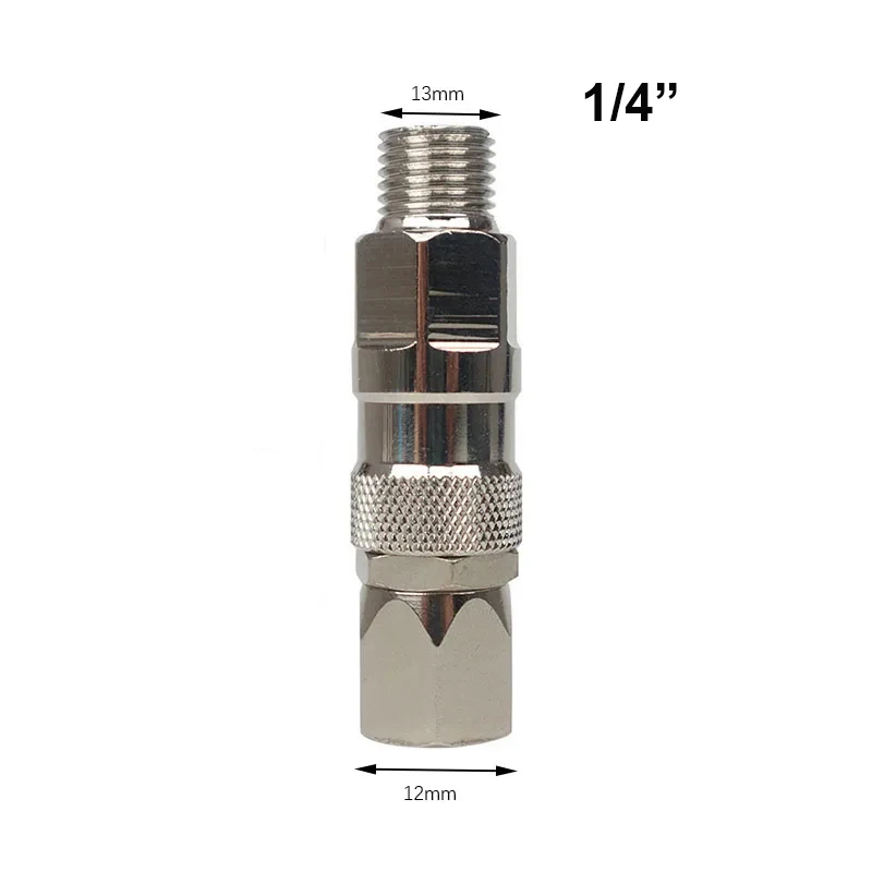 Imagem -02 - Airless Alta Pressão Pistola Flexível Rotação do Tubo Conector Mangueira Giratória Apto para Airless Pistola a 4