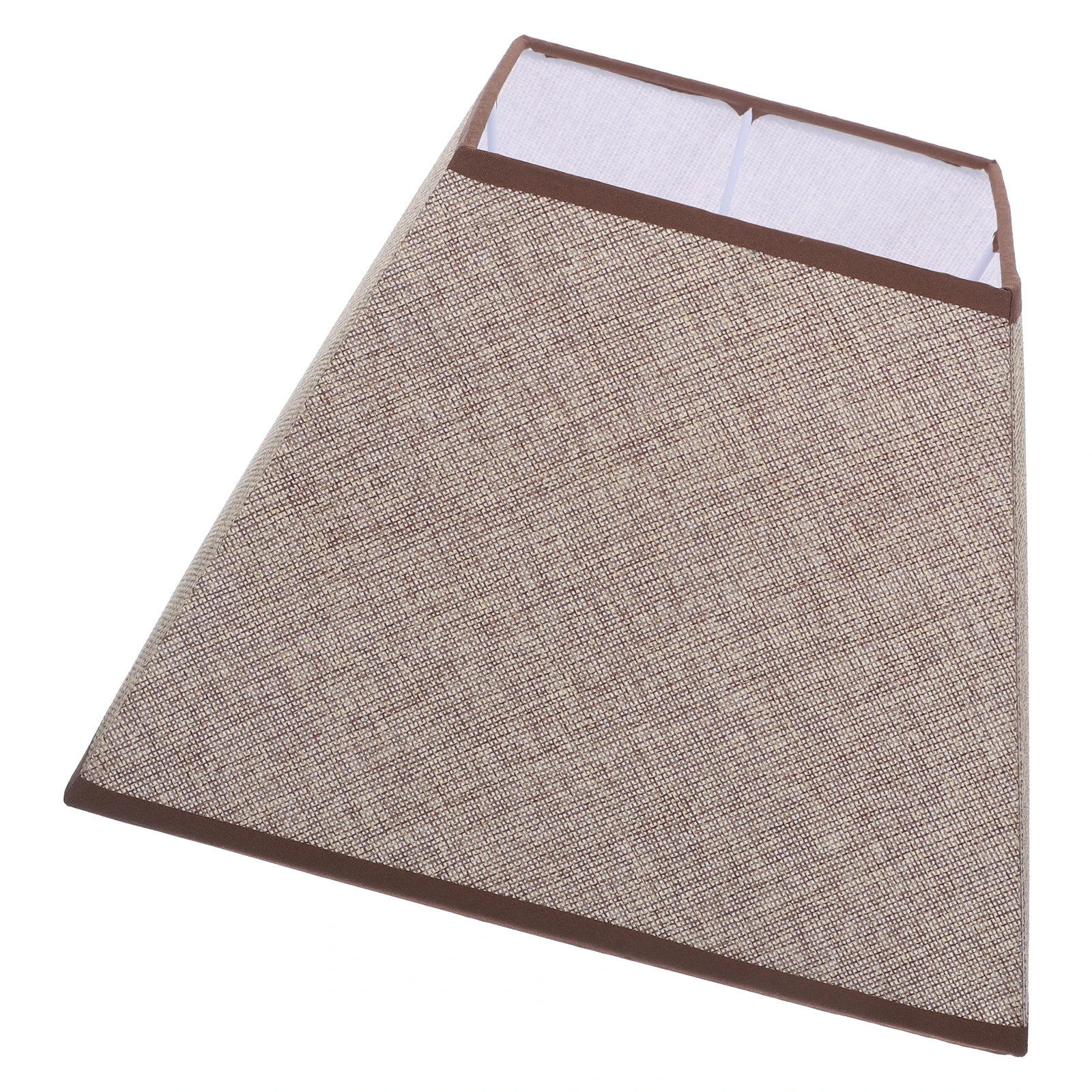 

Lamp Shades Cloth Lampshade Fabric Cover Linen Table Floor Bedside Shade Replacement Dustproof Warm Atmosphere Metal Cloth