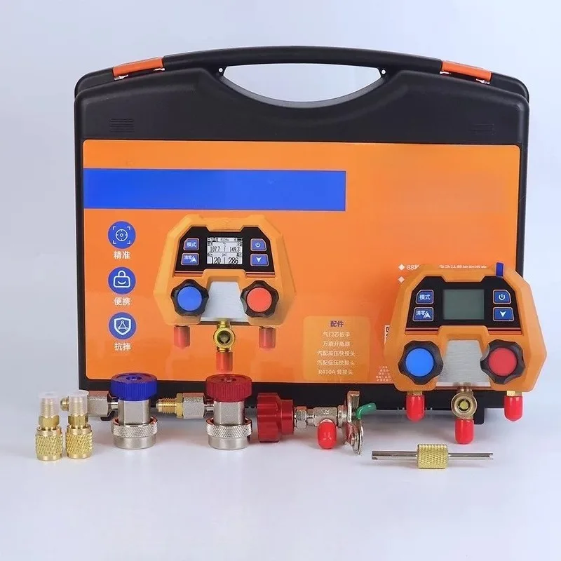 DMG-2SE/4B digital meter, special set for automotive air conditioner, air conditioner pressure measurement