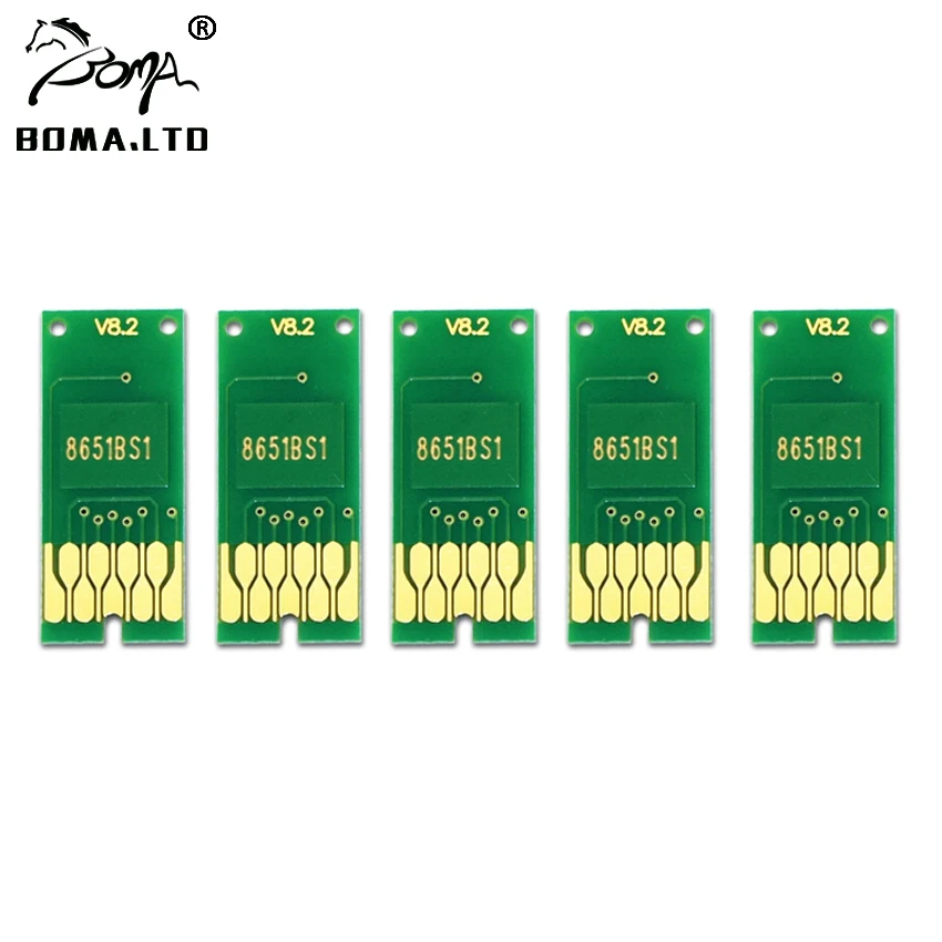 

5pcs Ink Cartridge Chip For Epson T8651 T8651XL WorkForce Pro WF-M5190 WF-M5690 WF-M5191 WF-M5193 WF-M5693 Printer