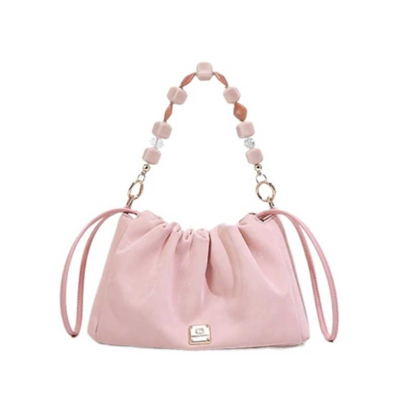 

Hello Kitty Shoulder Crossbody Bag for Women Girls Luxury Purse Handbag Girly Fashion Accessory Daily Use