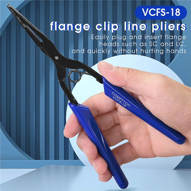 

SEWS-5X New VCFS-18 SC/LC Fiber Optic Connector Plug And Clamp Pull Tool Pilers Fiber Optic Room Tool