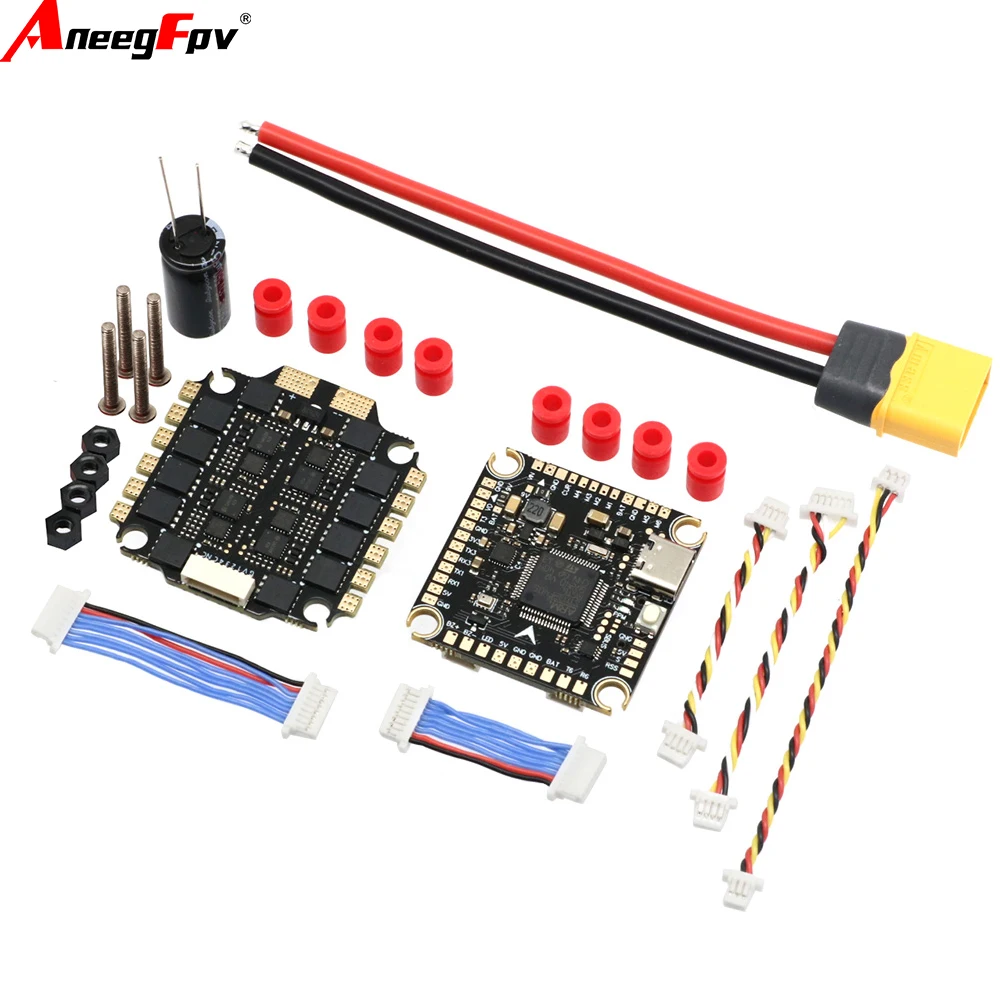 AneegFpv F4V3S F4 V3 V3S PLUS FC Stack/Flytower Flight Controller Board with 60A 45A  4 in 1 ESC for FPV Racing Drone Quadcopter