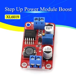 5A DC-DC Step Up Power Module Boost Volt Converter 3.3V-35V To 5V 6V 9V 12V 24V XL6019 adjustable output