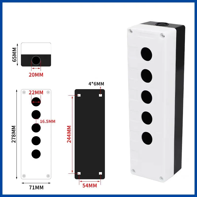Variant: 5 Hole White