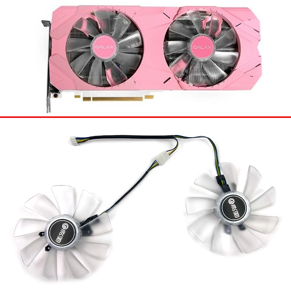 

Cooling LED white FY010015M12LPA 100mm 4pin RTX2070 GPU Cooler for GALAXY RTX2060S 2070 2070S 2080 2080S EX Graphics Card Fan