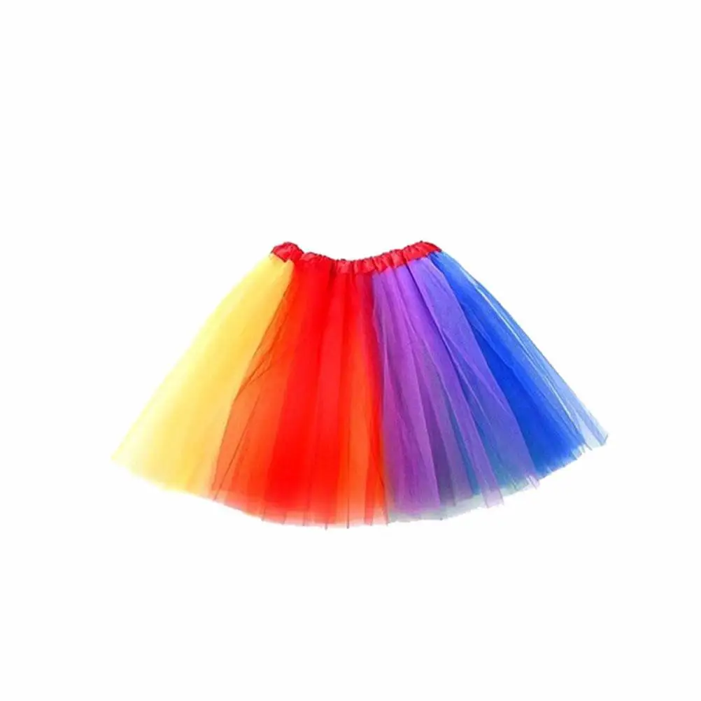 

2Pcs Rainbow Color Socks Gloves Set for Women Party Costume Halloween Warm Soft Elastic Striped Stockings