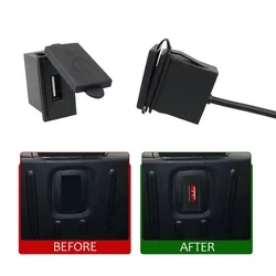 2.4A 12V Mini USB Charger Socket for Motorcycle Auto Truck Car RV Bus Waterproof Power Adapter Outlet Connector for All Phones