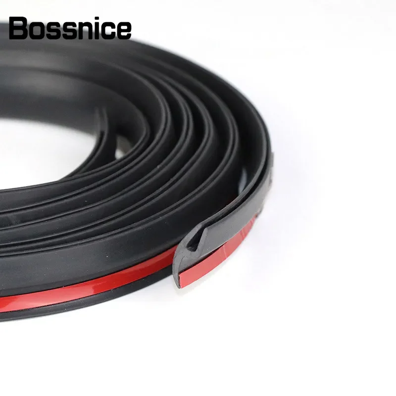 2M Auto Rubber Seal Strip - Multi-Use Windshield & Dashboard Sealer, Dustproof for Car Sunroof and Windows