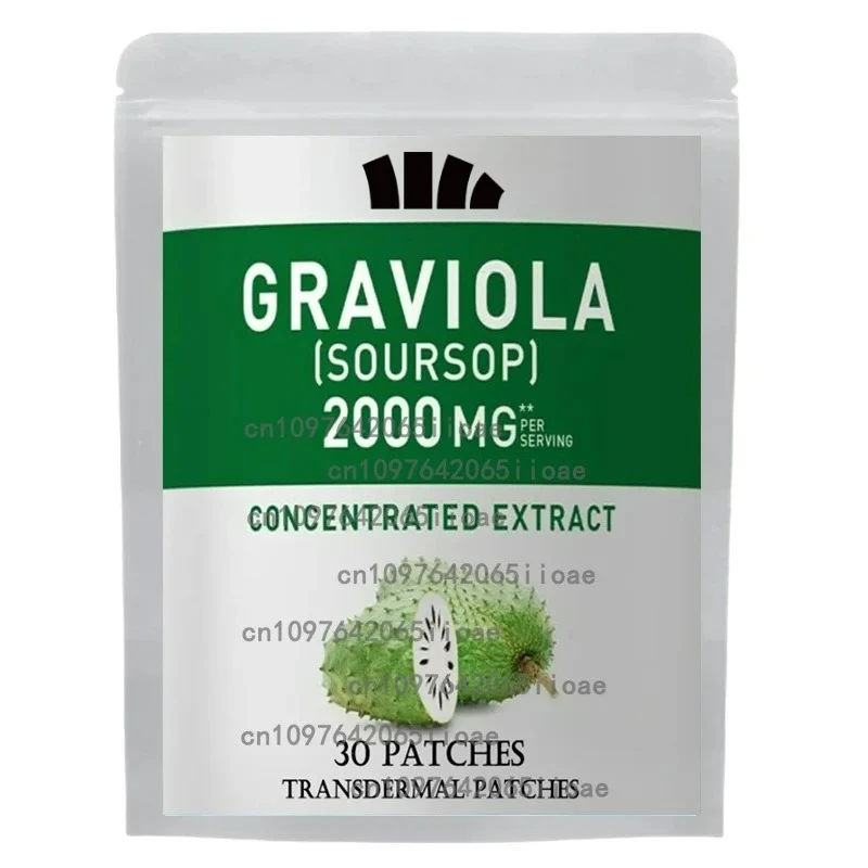Graviola Soursop Transdermal Patches Immune System Booster - 30 Patches