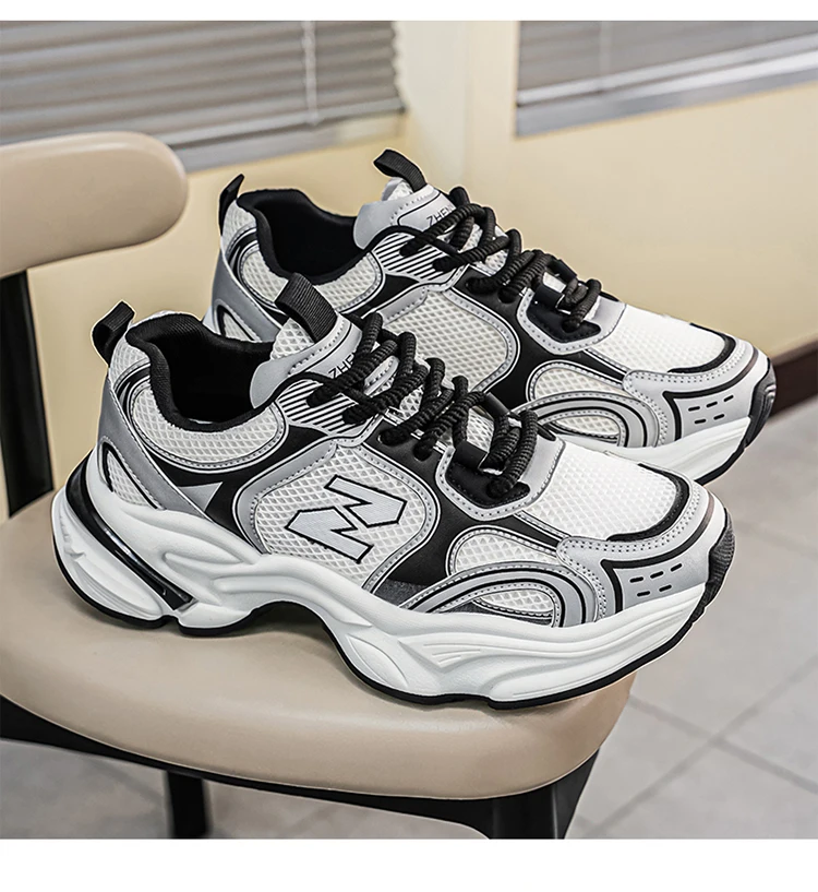 Herren-Freizeitsportschuhe, atmungsaktiv und bequem, geeignet für den täglichen Alltag, Sport und andere Aktivitäten. – Detail 19