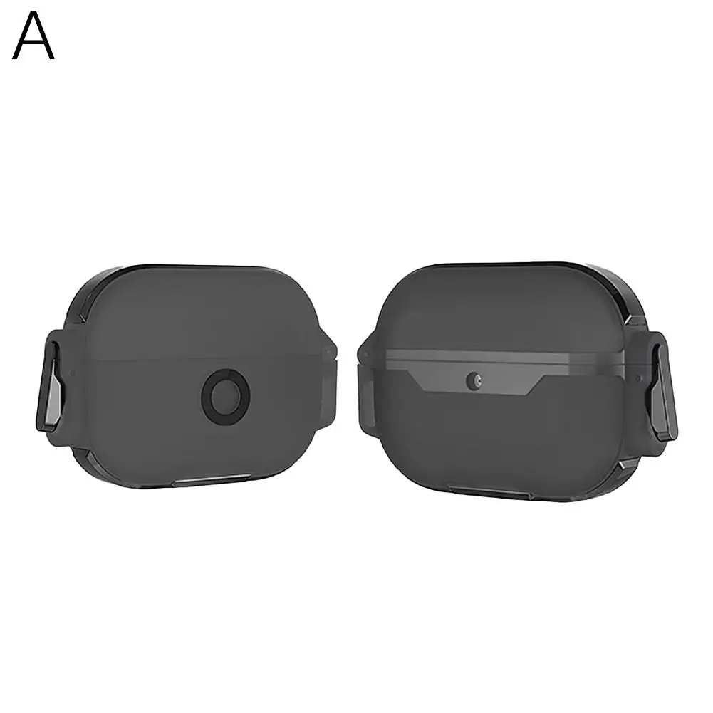 Cubierta protectora de auriculares con apertura lateral para Airpods 4, funda de Material TPU para auriculares inalámbricos, accesorios para auriculares a prueba de golpes Y6L5
