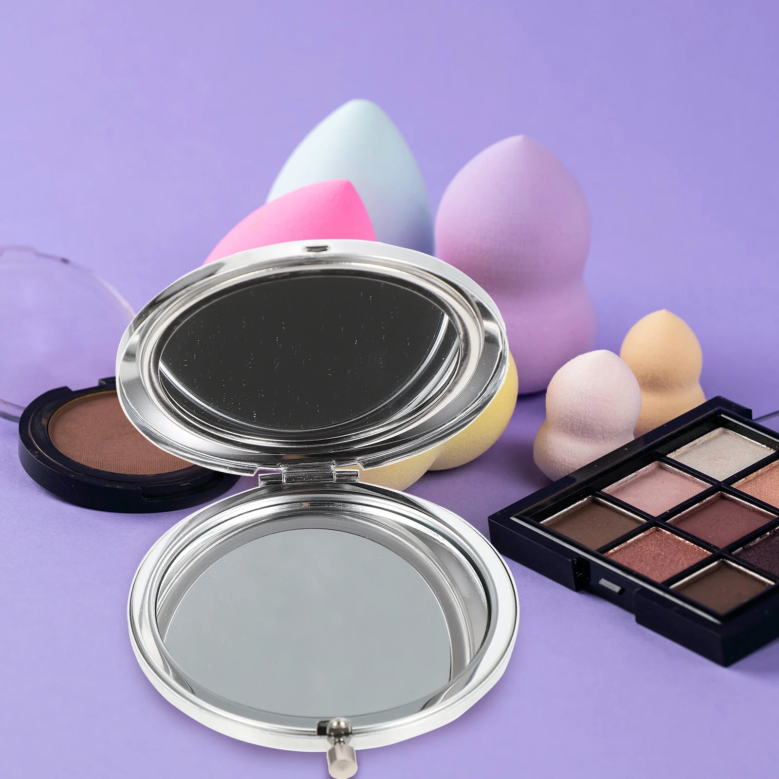 Compact Makeup Mirror Mini Round Small Double Sided Pocket Travel Mirror Portable for Women Mini Mirrors