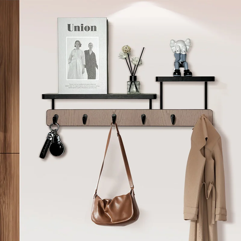 Vintage Elegany Cloth Rack Drying Nordic Kids Coat Metal Minimalist Shop Modern Racks Wall Corner Perchero Hallway Furniture