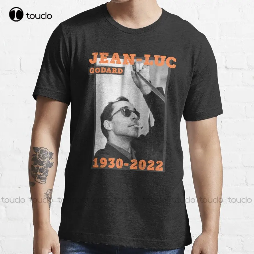 Jean-Luc Godard Rip Trending T-Shirt Mens T Shirts Graphic Cotton Outdoor Simple Vintage Casual Tee Shirts Custom Gift Xs-5Xl