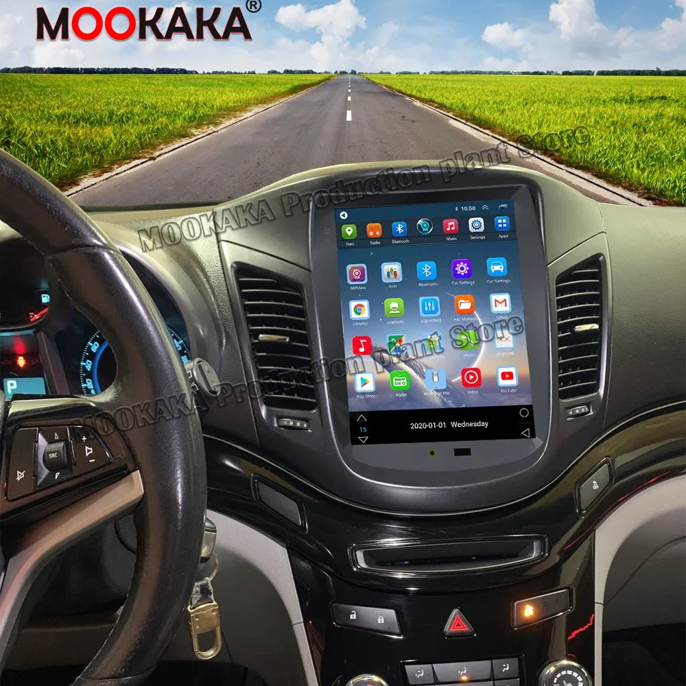 Odbiornik radia samochodowego 8+128 GB do Chevroleta Orlando 2011-2015 Android 11 PX6 Autoradio Odtwarzacz multimedialny GPS Navi Jednostka główna