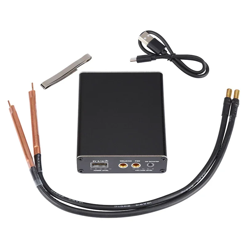 

【2026】New Handheld Spot Welder 5 Gears Adjustable Mini Spot Welding Machine for 18650 Battery 2.1A Fast Charge Power Bank