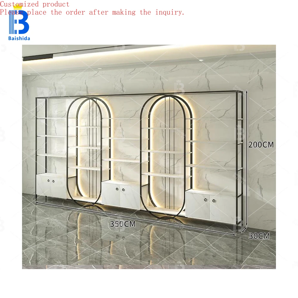 

Custom.Skin Care Store Витрина Стойка Салонный магазин Витрина Изготовленная на заказ Дизайн мебели для торгового центра