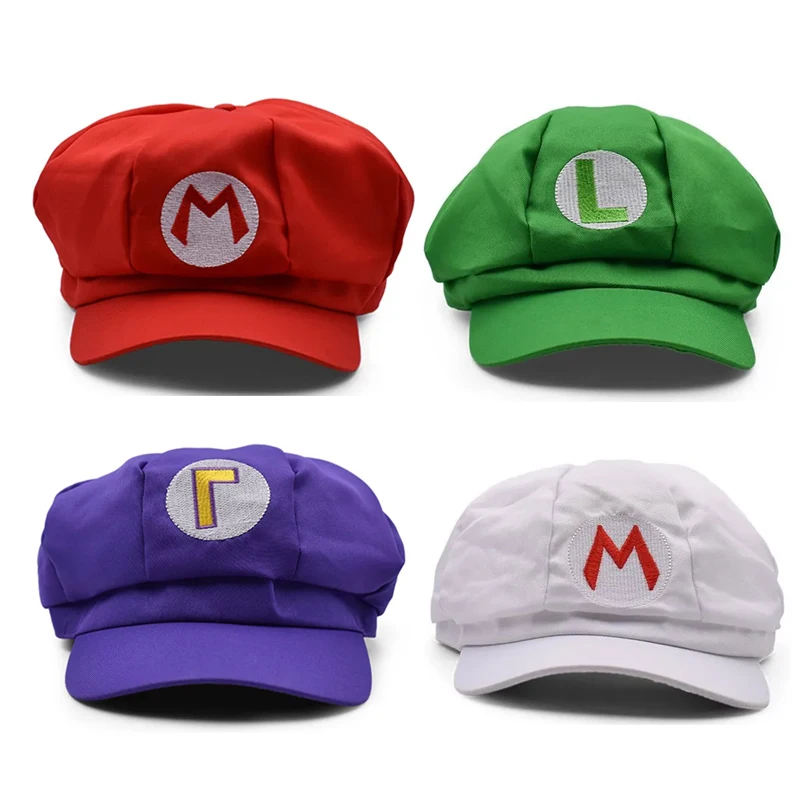 

Бейсболки унисекс для косплея для взрослых Luigi Bros Odyssey Super Hat
