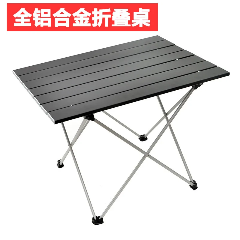 

BLUESDEER-Ultralight Folding Camping Table, Foldable Outdoor Dinner Desk, High Strength Aluminum Alloy for Garden Party Picnic B