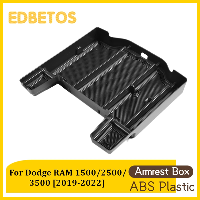 Car Armrest Storage Box Tray For Dodge RAM 1500 2500 3500 2019 2020 2021 2022 2023 2024 Accessories RAM 1500 2500 3500 Glove Box