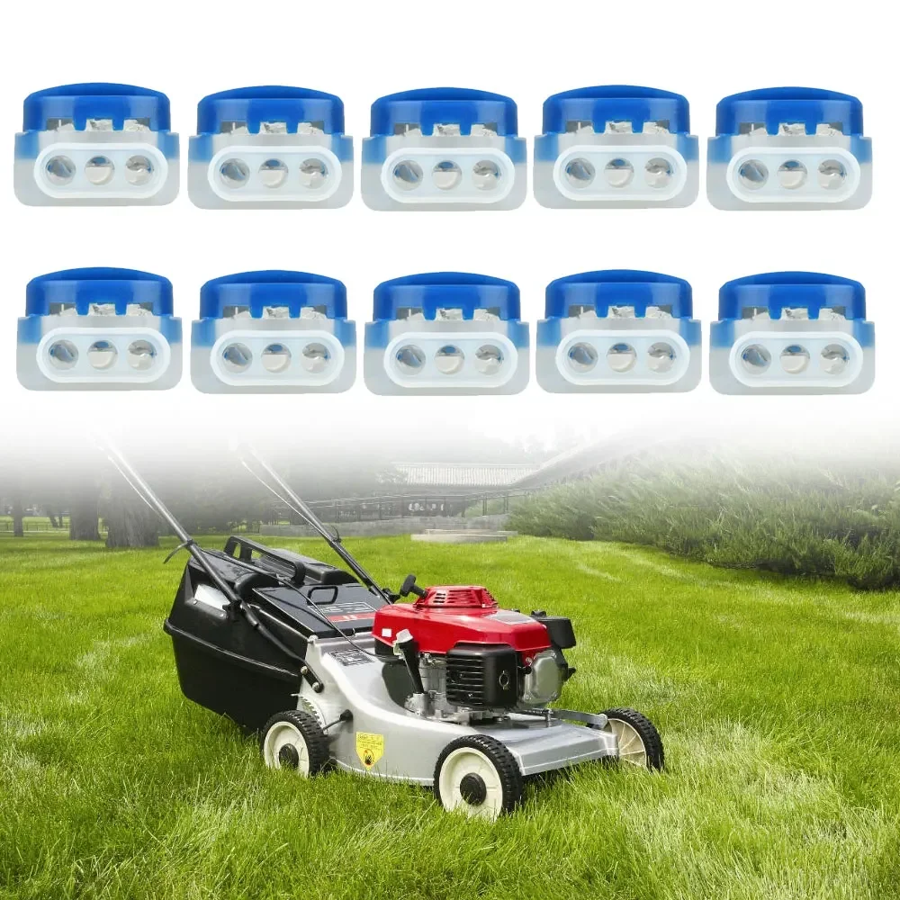 10X Multifunction Connector Terminal 3 Pin Electrical 314 Wire Connectors Robotic Lawn Mower Connectors Multifunction Terminals
