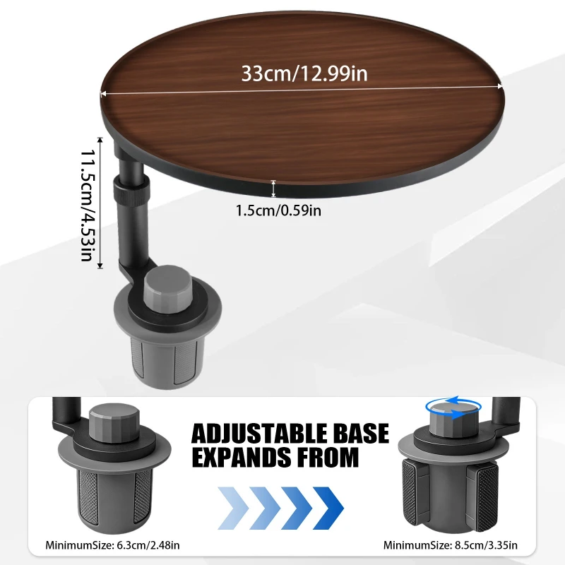 Suitable for Tesla Huan New Version Model3 Y YL Car Solid Wood Suspension Small Table Board Tea Camping Automobiles Accessories view 2