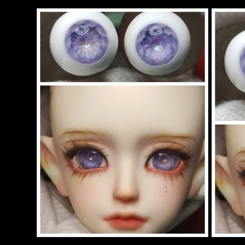 30/24/22/20/18/16/14/12/10/8mm Puppe Augen für 1/3 1/4 1/6 1/8 Bjd Puppe Gips Augapfel Spielzeug Dress Up Spielen Haus Puppe Zubehör